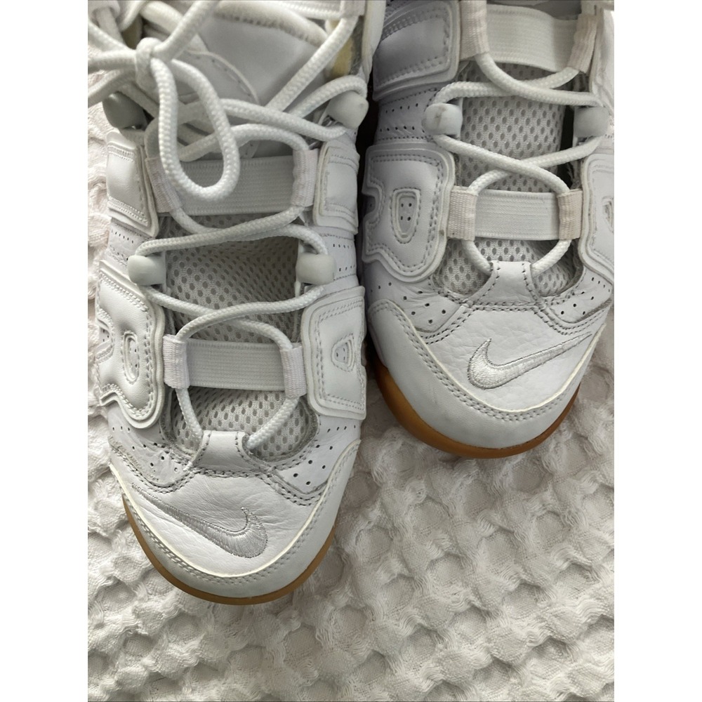 New Nike Air More Uptempo White Gum 2016 Size 7 Rare Retro Authentic Basketball - Picture 6 of 10